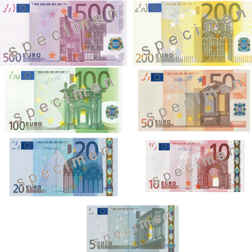 Série de billets en euros