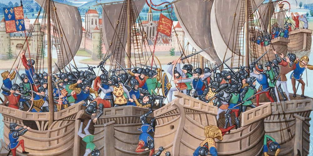 Bataille de l’Écluse en 1340