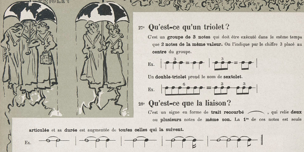 Qu’est-ce qu’un triolet ?