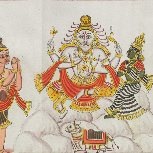 Shiva sur le mont Kailasa