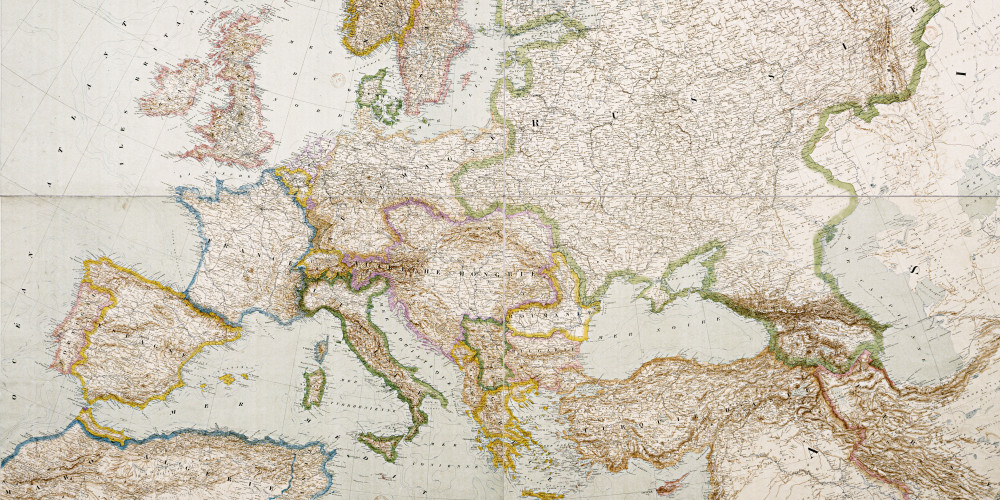 Carte de l’Europe en 1914