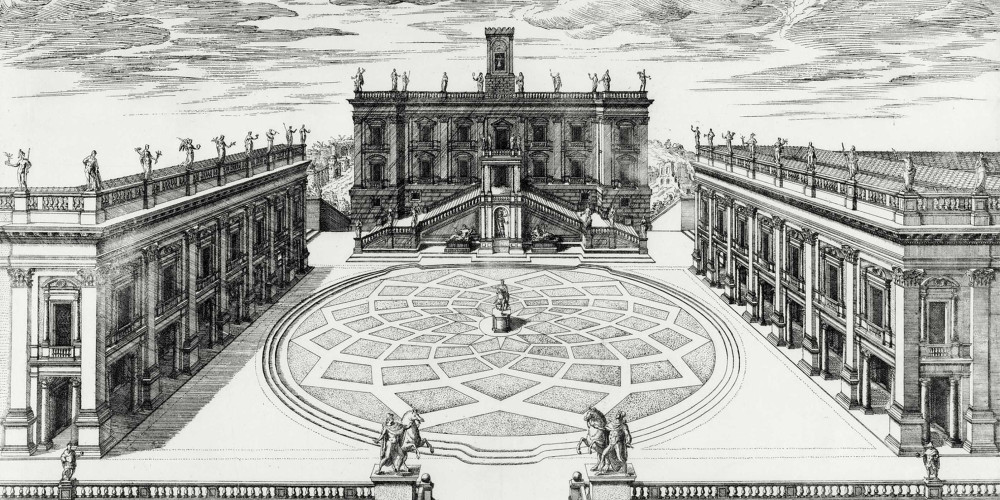 Place du Capitole à Rome