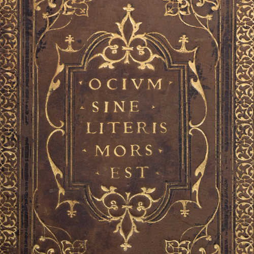Reliure d'un livre de Jean Chrysostome