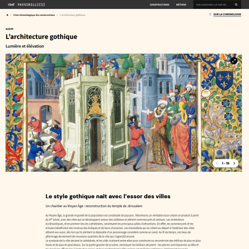 Vignette Passerelles - album gothique