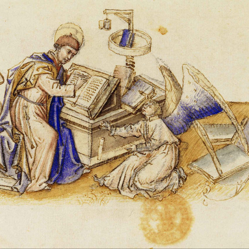 Saint Matthieu écrivant