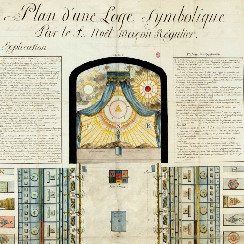 Plan symbolique d’une loge
