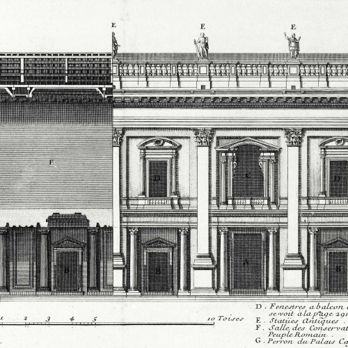 Place du Capitole à Rome