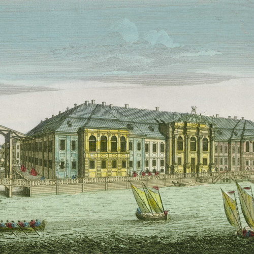 Saint-Pétersbourg : Vue de l’ancien Palais d’hiver