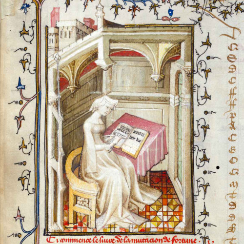 Christine de Pizan écrivant