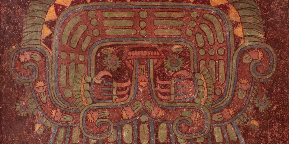Peinture murale à Teotihuacan