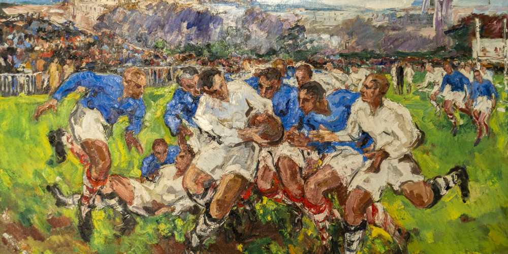 Football-Rugby au stade Jean Bouin