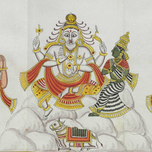 Shiva sur le mont Kailasa
