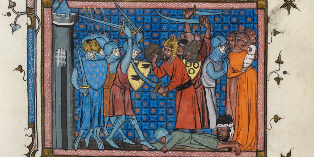 Huitième croisade : Saint Louis fait massacrer les musulmans mais protége les femmes et les enfants