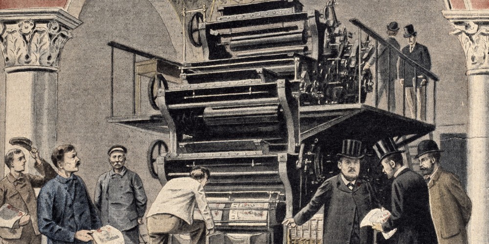 L'imprimerie rotative