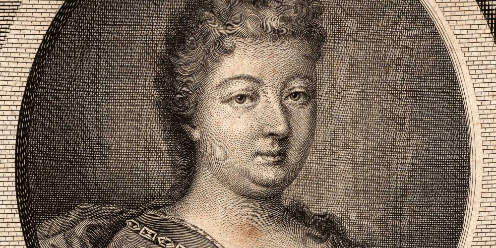 Portrait gravé de Mme d’Aulnoy