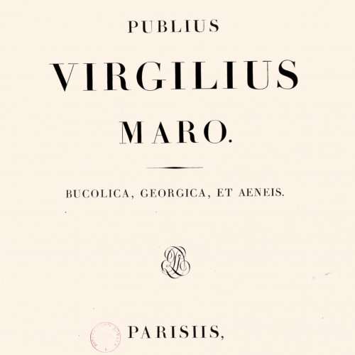 Les Bucoliques, Géorgiques, l’Eneïde. Bucolica, Georgica, et Aeneis. - Paris, Didot l’aîné, 1798