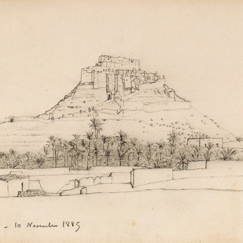 Vue de l'oasis d'El Goléa