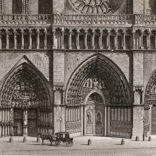 Les trois portails de Notre-Dame de Paris