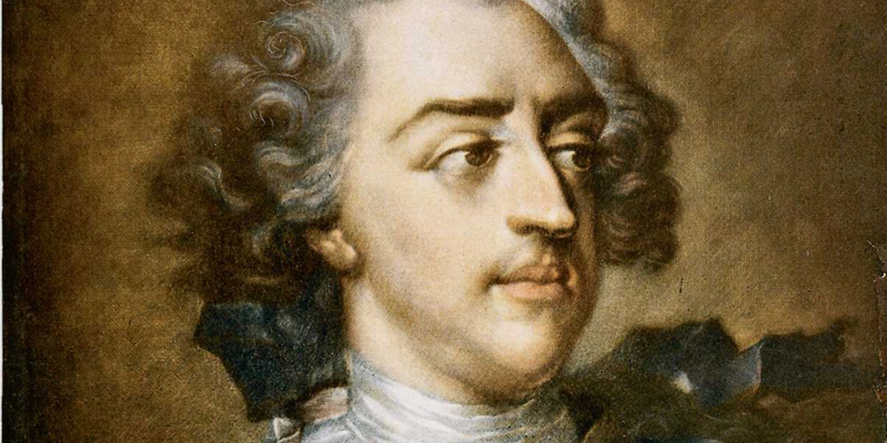 La tête de Louis XV