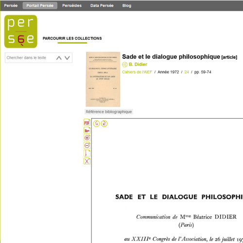 Sade et le dialogue philosophique (Persée)