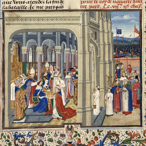 Le sacre de Charles V et la bataille de Cocherel