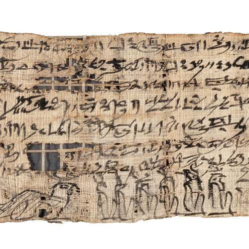 Papyrus magique en hiératique