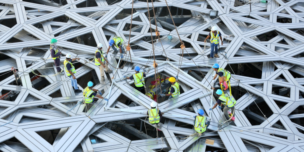 Étoile du dôme du Louvre Abu Dhabi