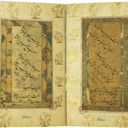 Album de calligraphies persanes