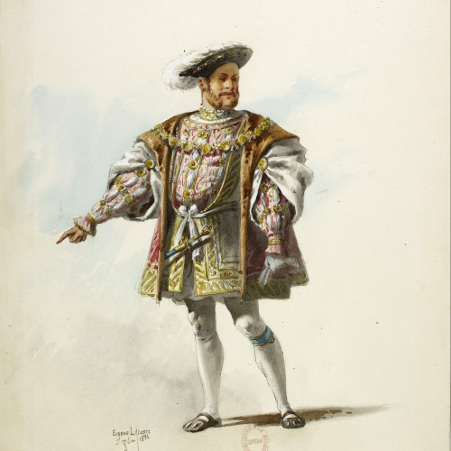 Henry VIII : maquette de costume