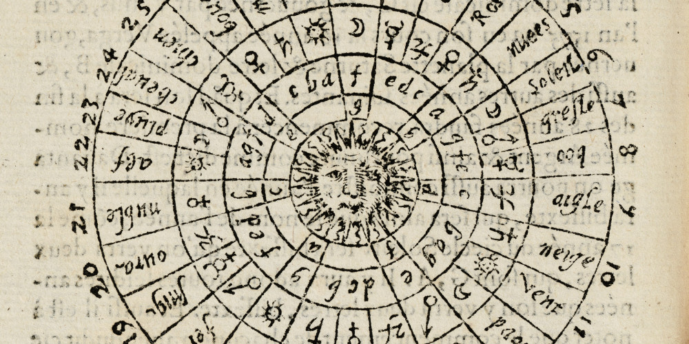 Figure pour connaitre la roue des vingt-huit mentions du cycle solaire