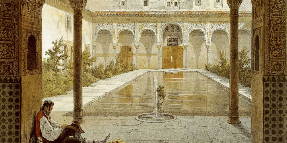 L’Alhambra, cour de l’Alberca