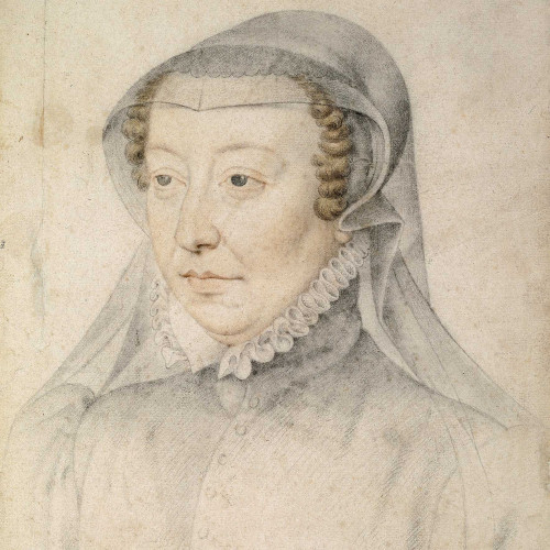 Catherine de Medicis, reine de France, en veuve