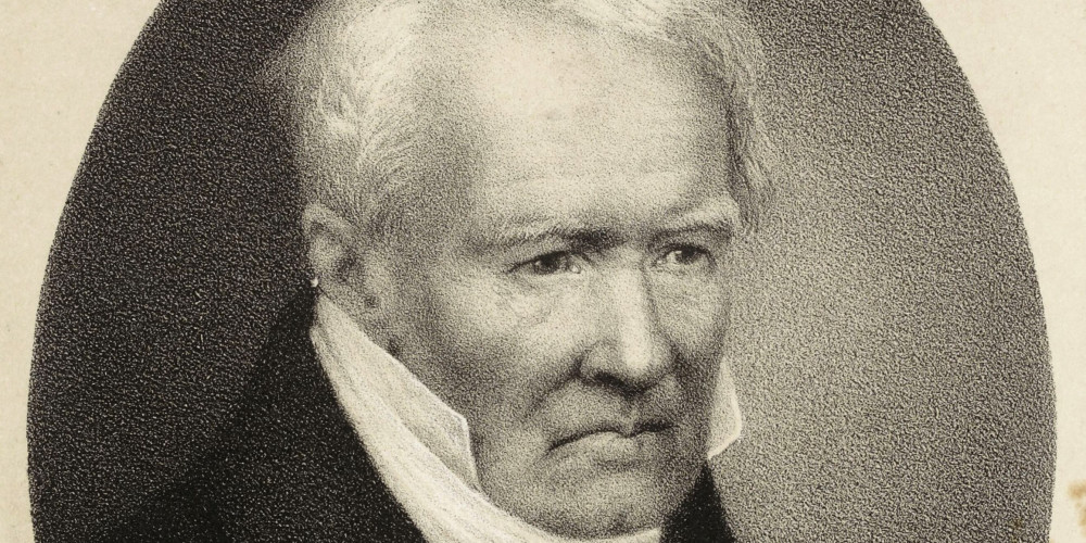 Portrait d'Alexander von Humboldt