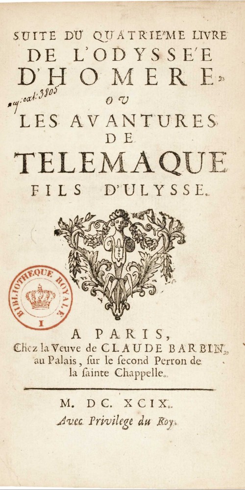 Édition originale des Aventures de Télémaque