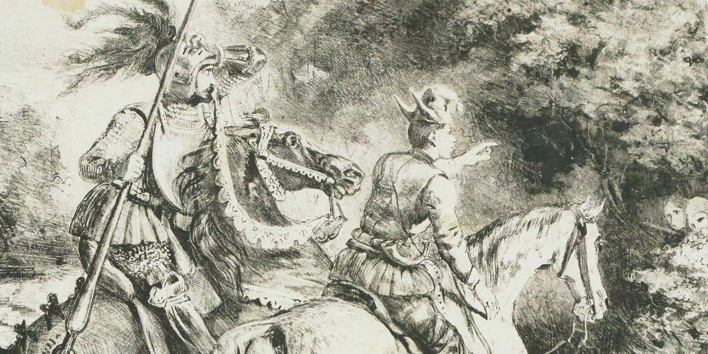 Richard et Wamba (Ivanhoé)