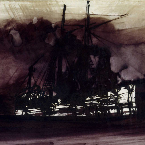 Steamer avec machine à l’avant