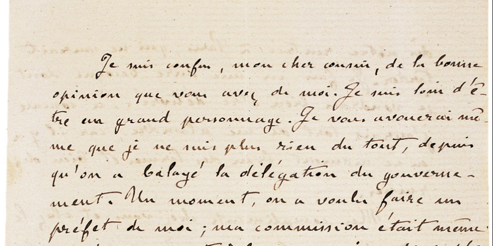 Lettre à Émile Laborde