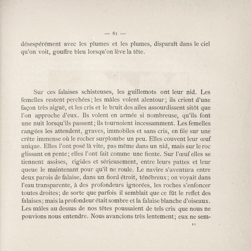 Voyage vers une mer glaciale : Éric