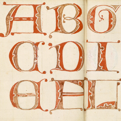 Modèle d'alphabet