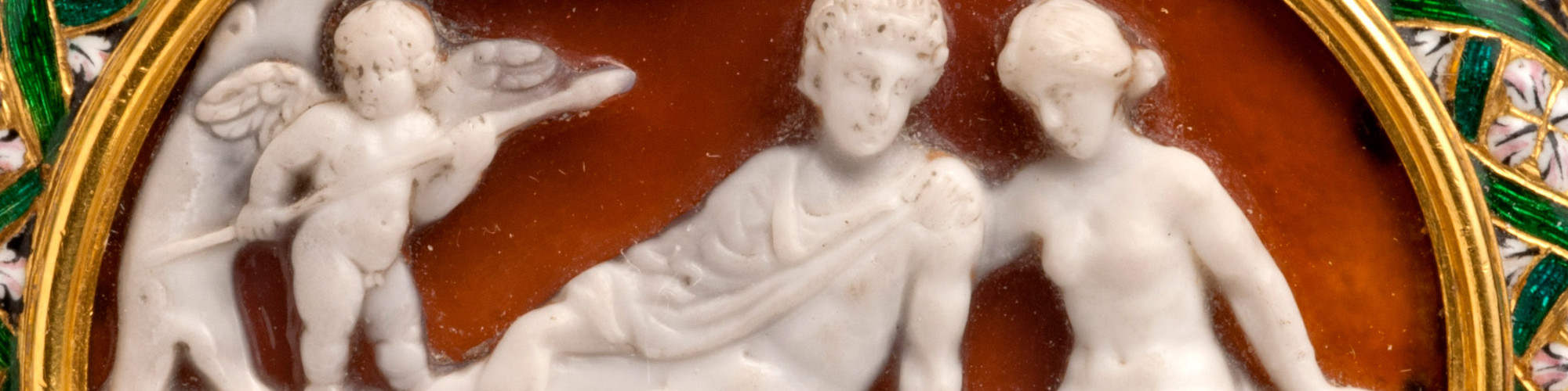 Ptolémée VI Philométor adolescent, avec Eros et Cléopâtre II