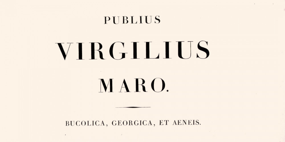 Les Bucoliques, Géorgiques, l’Eneïde. Bucolica, Georgica, et Aeneis. - Paris, Didot l’aîné, 1798