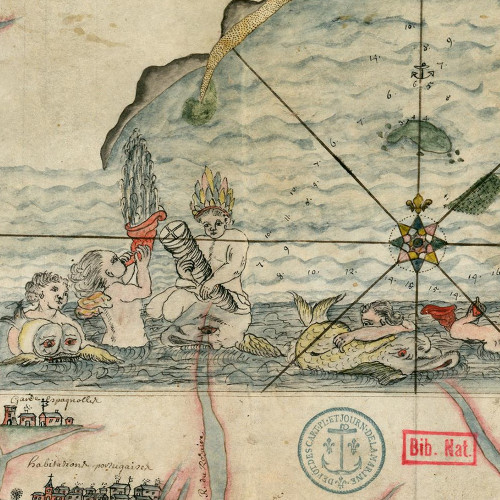 Nymphes, dieux marins et tritons