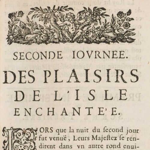 La Princesse d'Élide, page de titre de l'édition originale, 1665