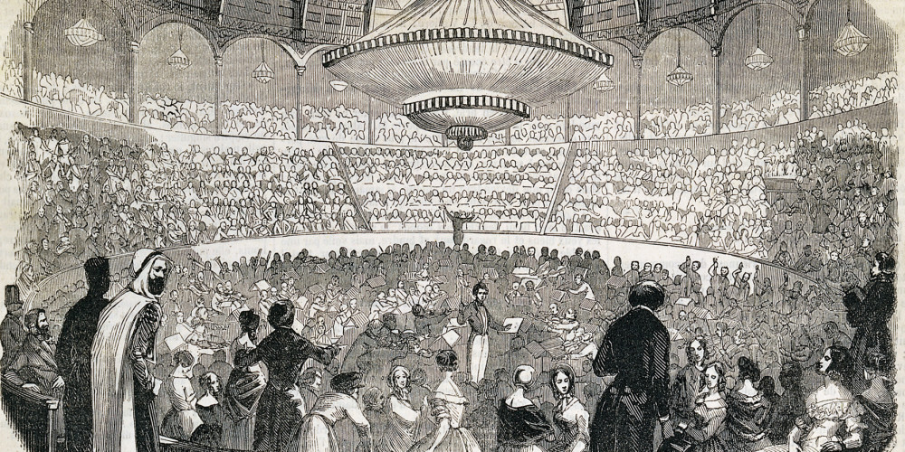 Concert donné par M. Berlioz dans la salle du Cirque-Olympique aux Champs-Élysées