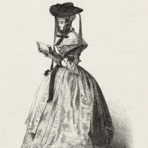 Costume de madame Dorval dans Chatterton