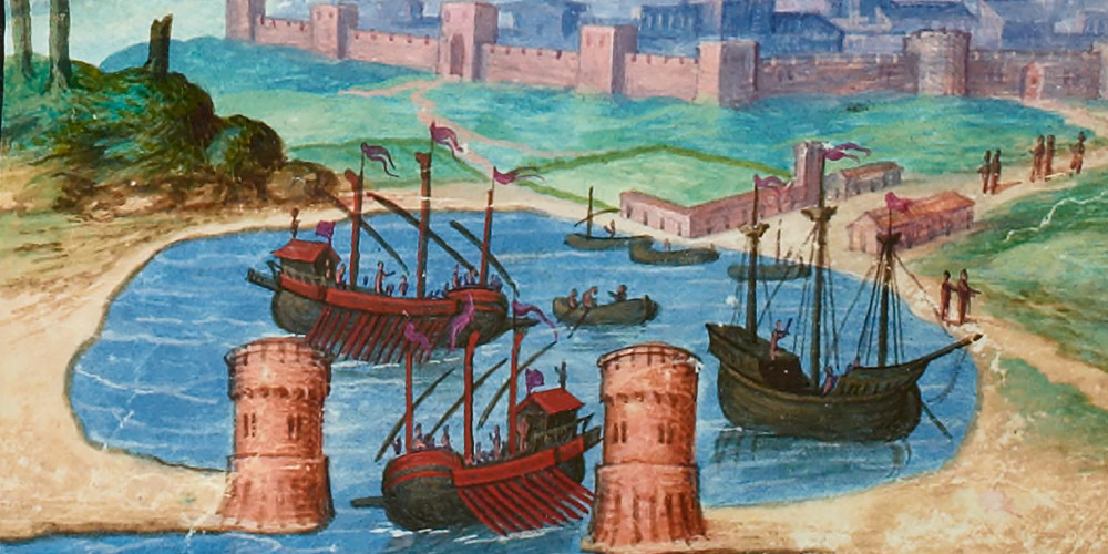 Vue du port d’Alexandrie