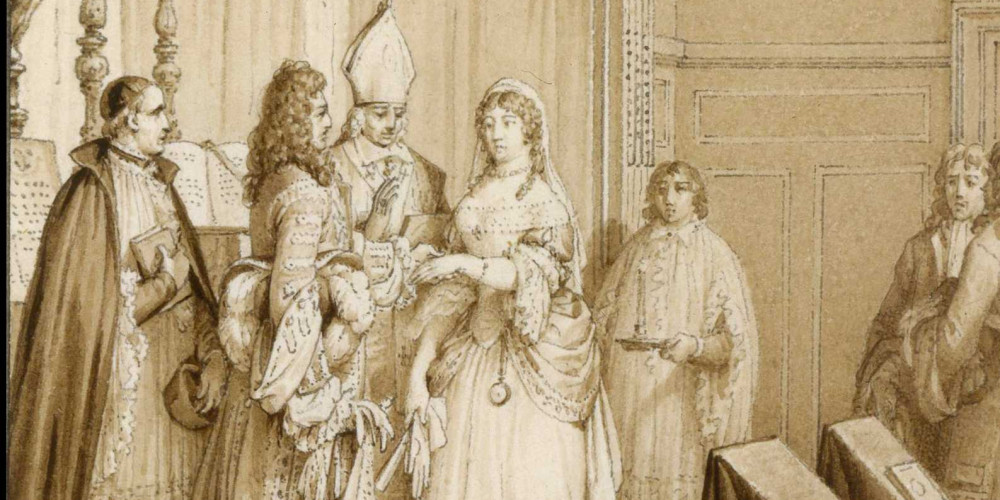 Louis XIV épouse Madame de Maintenon