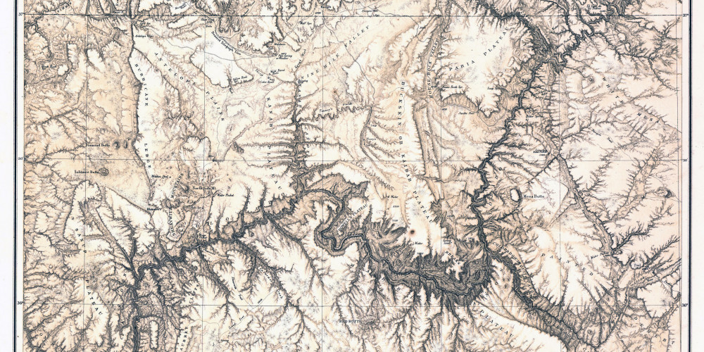 Carte du cours du Colorado
