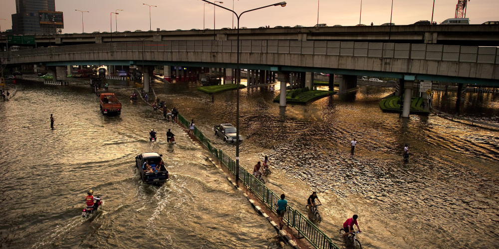 Inondations à Bangkok
