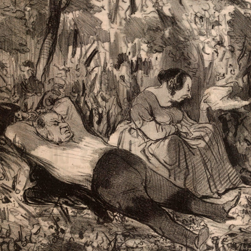 Quand il y a trente degrés de chaleur, heureux le bourgeois lorsqu’il va dormir dans la forêt de St-Germain, en compagnie de sa femme et de plusieurs Lézards !